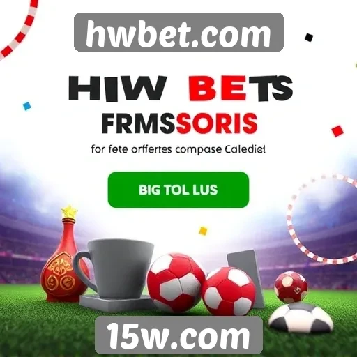 Ofertas promocionais atuais do site hwbet.com