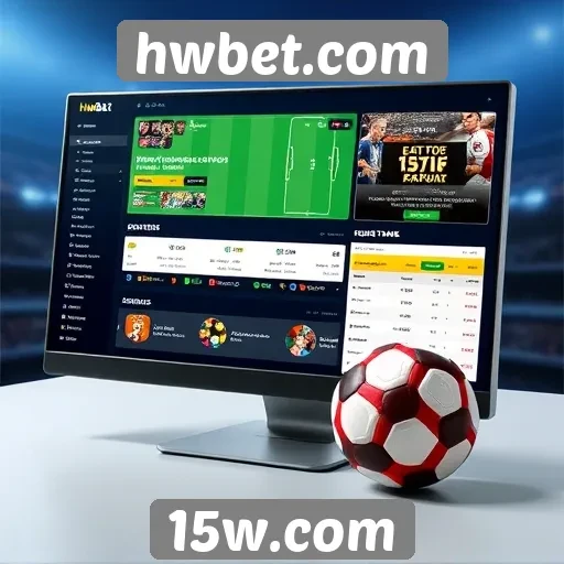 interface do site hwbet.com é intuitiva e acessível